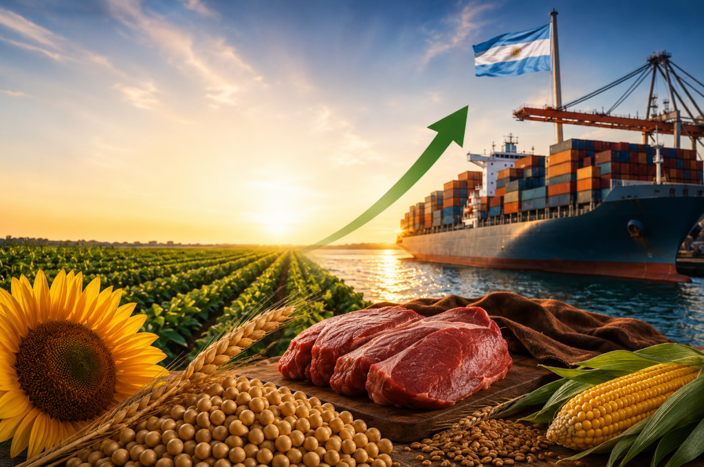 La agroindustria lideró las exportaciones en gran parte del&nbsp;país